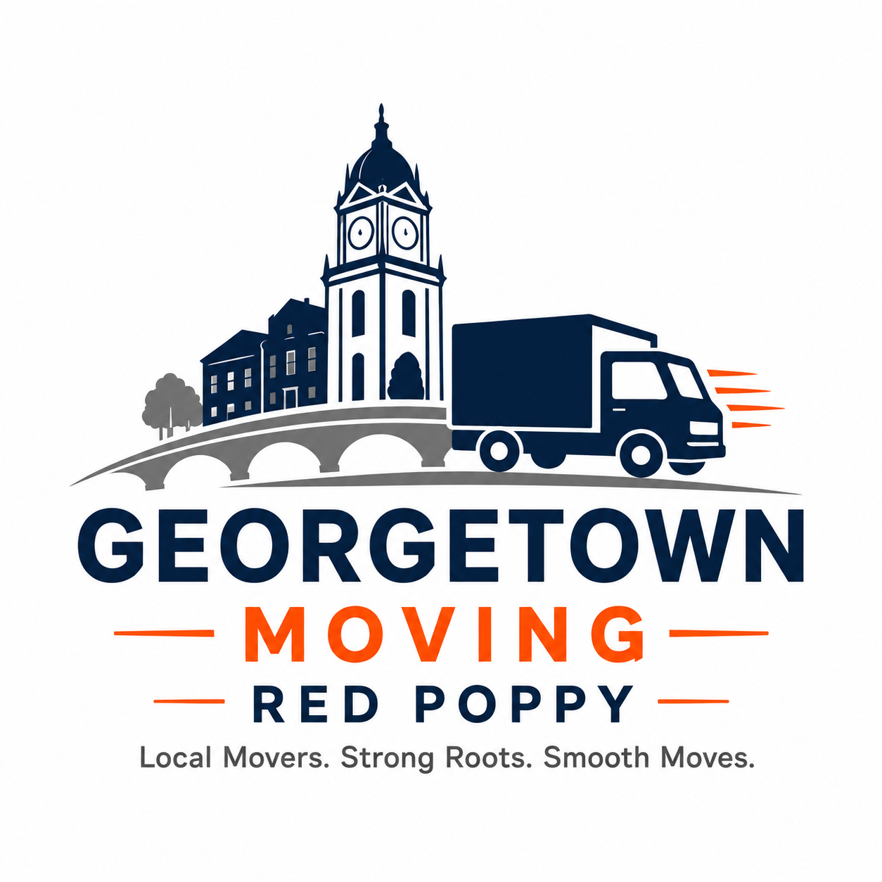 Georgetown Moving Red Poppy